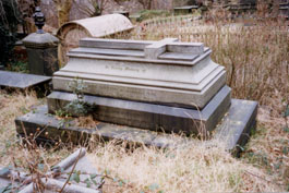 The Hall & Roberts Vault in Sheffield General Cemetery